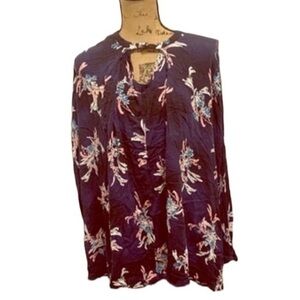 Lane Bryant Floral Top 1X